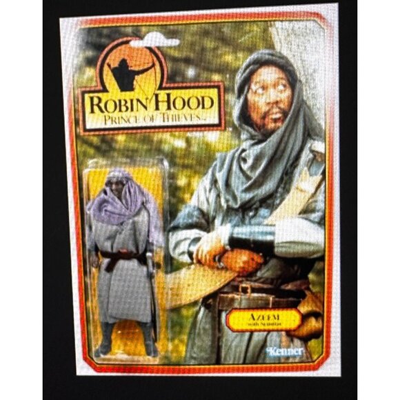 Robin Hood Prince of Thieves Azeem Action Figure Kenner 1991 Vtg Morgan Freeman - Picture 7 of 7